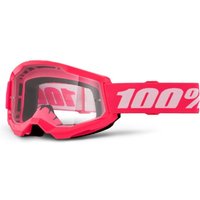 Tredz Limited 100% Strata 2 MTB Goggles Clear Lens | Extra 7% off for BC Members, Price match & 365 Day returns