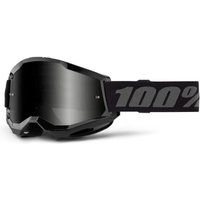 Tredz Limited 100% Strata 2 Sand MTB Goggles Smoke Lens | Extra 7% off for BC Members, Price match & 365 Day returns