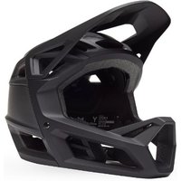 Tredz Limited Fox Clothing Proframe Matte Black Youth Mips Full Face MTB Cycling Helmet | Extra 7% off for BC Members, Price match & 365 Day returns