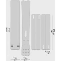 Tredz Limited Dyedbro MTB Frame Protection Kit - Clear | Extra 7% off for BC Members, Price match & 365 Day returns