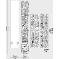 Tredz Limited Dyedbro MTB Frame Protection Kit - Juay x Dyedbro | Extra 7% off for BC Members, Price match & 365 Day returns