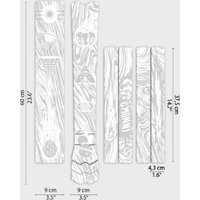 Tredz Limited Dyedbro MTB Frame Protection Kit - Kaos | Extra 7% off for BC Members, Price match & 365 Day returns