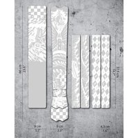 Tredz Limited Dyedbro MTB Frame Protection Kit - Surfs Up | Extra 7% off for BC Members, Price match & 365 Day returns