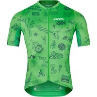 Endura Pro Super-Light Short Sleeve Cycling Print Jersey