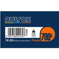 Tredz Limited Nutrak 700c Inner Tube 60mm Long Presta Valve | Extra 7% off for BC Members, Price match & 365 Day returns