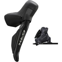 Shimano GRX ST-RX715/BR-RX410 bled hydraulic Di2 STI lever RH front