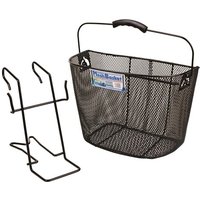 Tredz Limited Oxford Black Mesh Basket With Bracket | Extra 7% off for BC Members, Price match & 365 Day returns