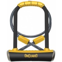 Tredz Limited OnGuard Pitbull DT Shackle U-Lock Plus Cable - Diamond Sold Secure Rating | Extra 7% off for BC Members, Price match & 365 Day returns