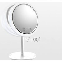 Illuminated Vanity Mirror with Integrated Cooling Fan