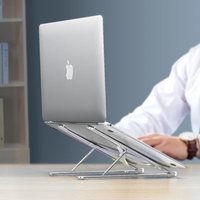 Premium Portable Aluminum Laptop Stand | Adjustable Ergonomic Design