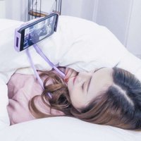 Flexible Universal Phone Holder for Hands-Free Viewing