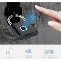 Smart Fingerprint Padlock | Keyless USB Rechargeable Security