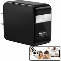 Compact 4K Indoor WiFi Security Camera with Motion Detection