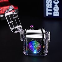 Waterproof Rechargeable Electric Lighter with Integrated Digital Clock