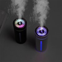 Wireless Ultrasonic Humidifier with Ambient Lighting – Rechargeable & Portable for Home & Car