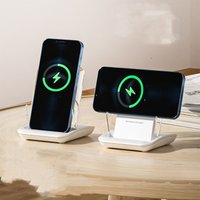Magnetic Fast Wireless Charging Dock | White