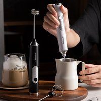 Rechargeable Electric Milk Frother & Hand Mixer