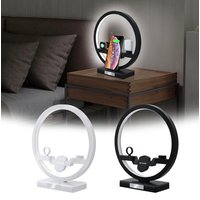 3-in-1 Wireless Charging Desk Lamp with 10W Fast Charger & Touch Control
