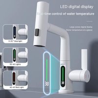Smart Digital Temperature Display Pull-Out Faucet