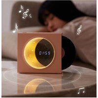 Moon Clock Bluetooth Speaker: Vintage Aesthetic & Portable Audio