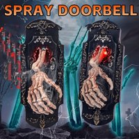 Halloween Motion-Activated Spraying Doorbell Prank