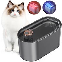3L Ultra-Quiet Automatic Pet Water Fountain with LED Indicator for Dogs & Cats