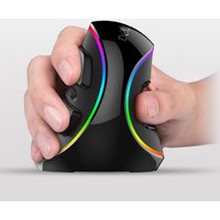 Ergonomic Vertical RGB Wired Mouse