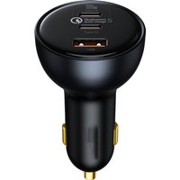 TurboTech 160W Triple-Port USB-C PD & USB-A Fast Car Charger