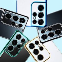 Samsung Galaxy Electroplated Clear Protective Case