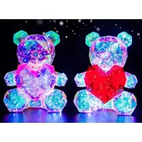 Galaxy Glow Luminous Teddy Bear | USB Powered LED Plush Gift