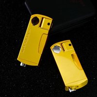 Can Smoke Silk Edition Precision Oblique Flame Torch Lighter - Windproof Butane for Pipes & Cigars