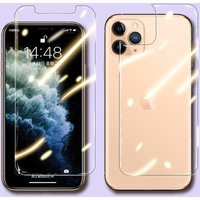 Premium Tempered Glass Screen Protector for iPhone - Front & Back Options