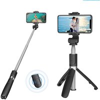 360° Rotating Bluetooth Selfie Stick & Tripod with Remote