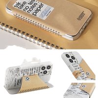 iPhone Foldable Flip Stand Case with Integrated Holder