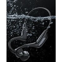 Waterproof Open-Ear Bluetooth Sport Earbuds with Integrated Microphone