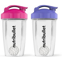 nutribullet Smoothie To-Go Set (Twin Pack) Pink and Purple