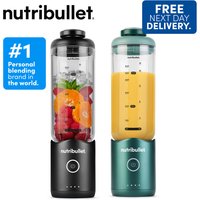 Nutribullet Enjoy 17% Discount on Nutriblend Flex Portable Blenders Black Green