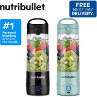 nutribullet Portable - Yours and Theirs Portable Blenders -Black & Light Blue
