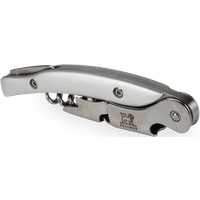 Designed to open bottles with precision and without effort, this Sommelier double-lever corkscrew combines performance and elegance. Its stainless structure guarantees sturdiness and reliability, while its aluminum handles ensure lightness, comfort and an excellent grip. An indispensable accessory, suitable for both wine amateurs and professionals. Malbec