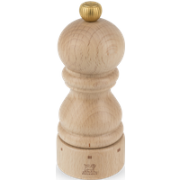 The Paris u'Select pepper mill in natural wood brings together rustic charm and elaborate ingenuity. The patented grind control system gives this pepper mill a subtle, complex advantage in use. Paris u'Select