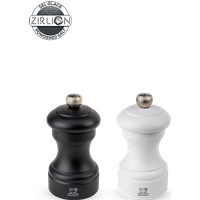 The Bistro salt and pepper mills are iconic in culinary culture and have been recreated many times over to ensure they remain relevant to our discovery and enjoyment of food. These salt and pepper mills breathe new life into an original design that never looks out of place on any dining table.##NewL