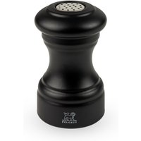 Drawing its inspiration from the first Peugeot table pepper mill produced in 1874, the Bistro salt shaker has been designed to effortlessly enhance the flavour of your food. Stylish and elegant, this salt shaker has a chic muted matt black finish, which will bring a timeless sophisticated touch to your dining table. Bistro