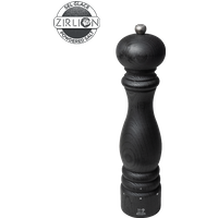 Peugeot's iconic Paris salt mill is presented in a contemporary form with an innovative anthracite grey finish that has a metallic shimmer while highlighting the natural grain of wood. This salt mill is as much a work of art as a hard-working instrument for your everyday enjoyment of food. Paris u'Select