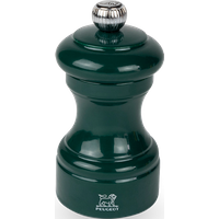 The deep and fresh forest green finish on this Bistro pepper mill will beautifully decorate any dining table and inspire some renewed creativity in the kitchen. Bistro