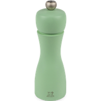 Expertly crafted from sustainably sourced beech wood, this salt mill is presented in a refreshing green that will bring a pop of cool contemporary colour to the table. Tahiti