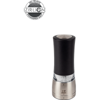 Season your dishes the easy way with the iridescent black u'Select electric salt mill, 16 cm. With its elegant design and adjustable grind mechanism, this mill is a must-have for the kitchen and the table. Daman Electric