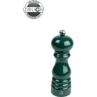 Contemporary and vibrant are the perfect words to describe the forest green shade of this 18 cm Paris u'Select salt mill. Lovers of interior design will combine it with other intense colours from the ParisRama collection for a stylish and trendy salt/pepper combo. Paris u'Select