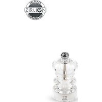 Impossible to resist the Peugeot Nancy 9 cm salt mill. Completely transparent, its timeless lines enhance the whiteness of the salt contained. Nancy