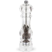 Curves and undulations trace the timeless design of the Nancy 22 cm pepper mill to which the crystal clarity of the acrylic gives a resolutely contemporary touch. Nancy