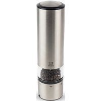 With a single touch, the Peugeot Elis Sense u'Select electric pepper mill lights up as it freshly grinds the pepper and reveals its aroma potential. Elis Sense